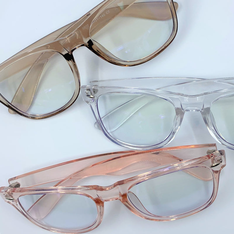 blue light filtering blocking glasses for eyestrain better sleep